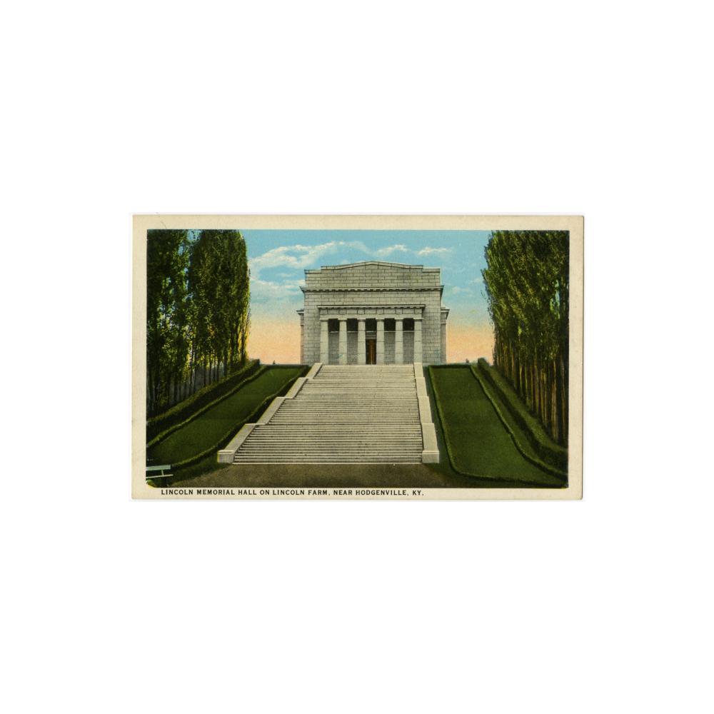 Image: Lincoln Memorial Hall on Lincoln Farm