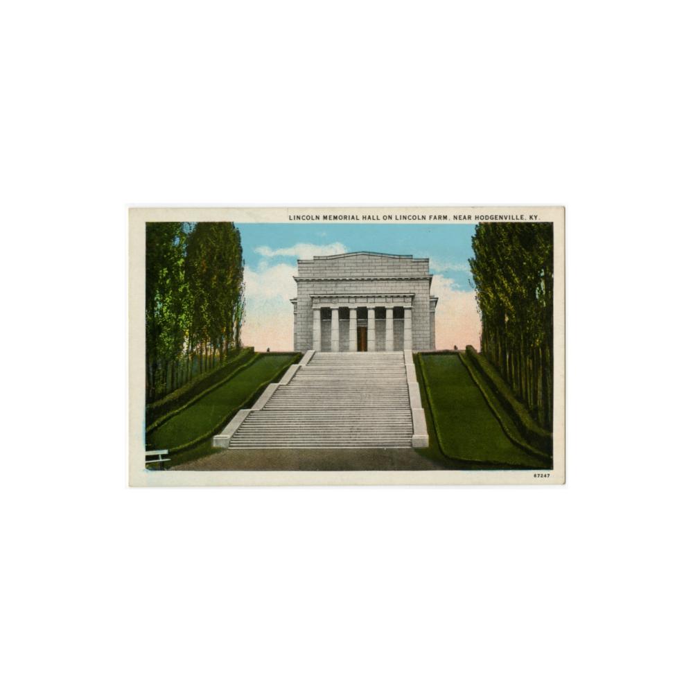 Image: Lincoln Memorial Hall on Lincoln Farm