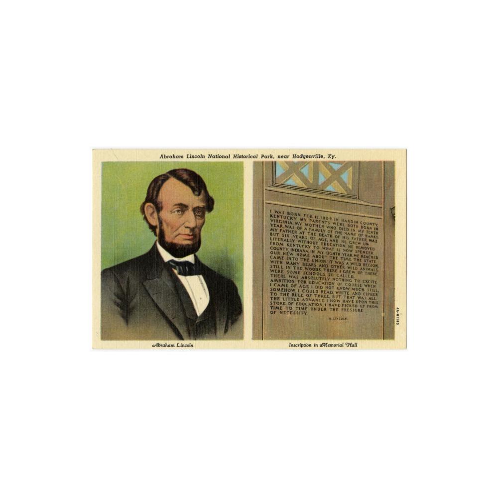 Image: Abraham Lincoln National Historical Park Near Hodgenville, Ky.