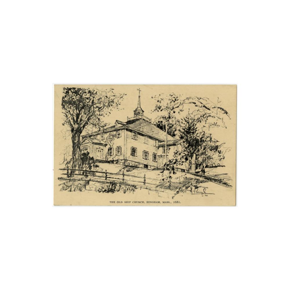 Image: The Old Ship Church, Hingham, Mass., 1681