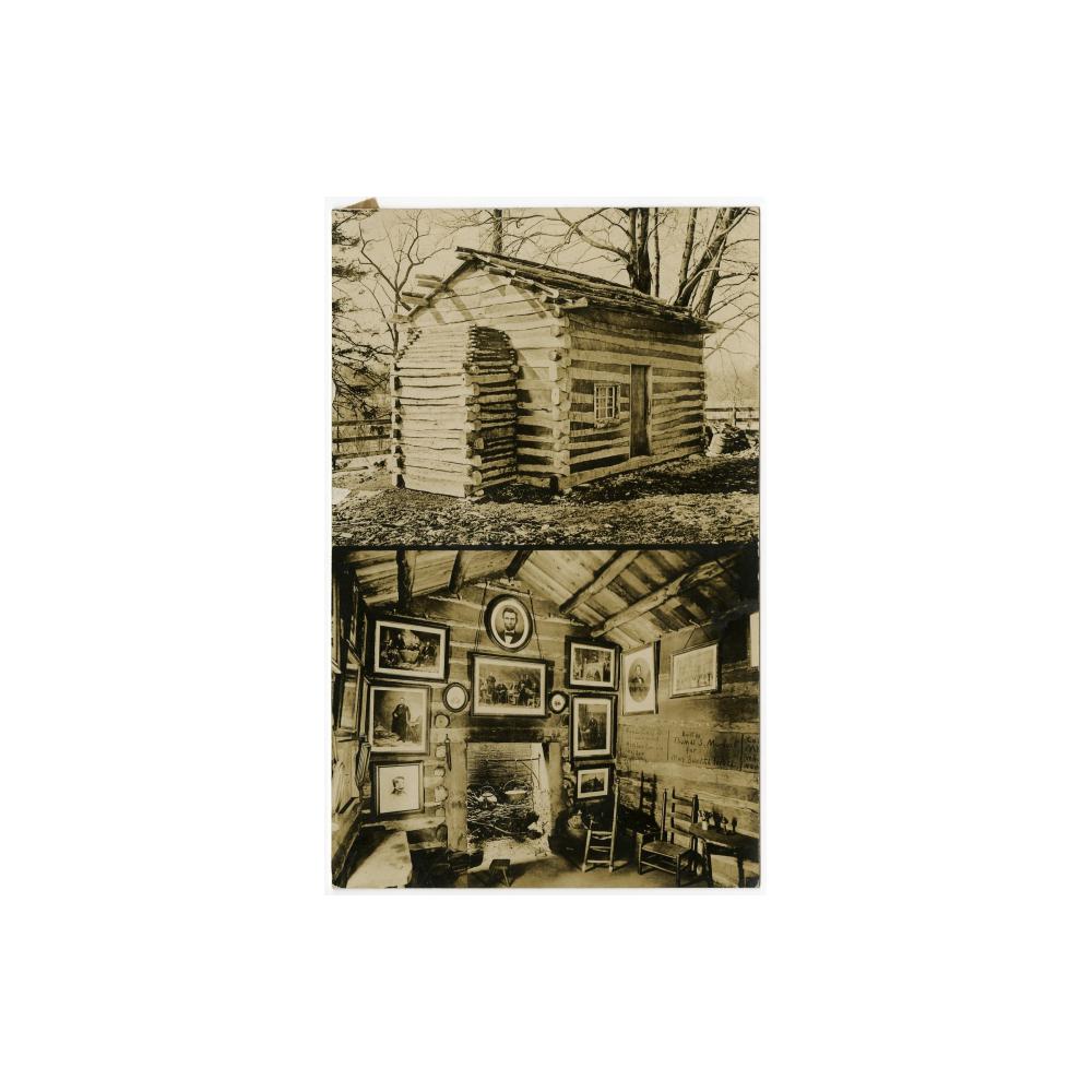 Image: Reproduction of the Lincoln Birthplace Cabin