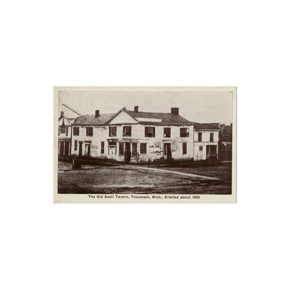 Image: Old Snell Tavern, Tecumseh, Mich.