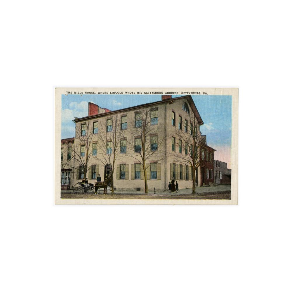 Image: The Wills House Where Lincoln Wrote His Gettysburg Address