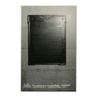 Image: Plaque of Lincoln's Gettysburg Address, Lincoln Monument, Springfield, Ill.