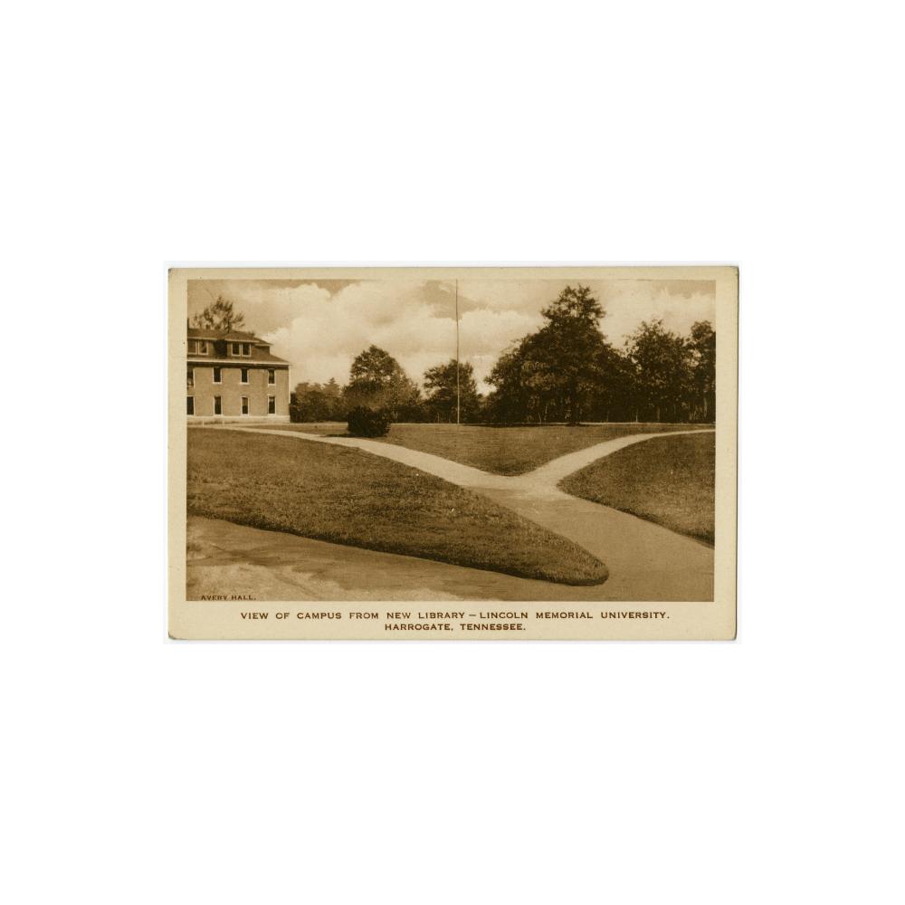 Image: View of Campus from New Library, Lincoln Memorial University