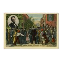 Image: Abraham Lincoln Entering richmond, Va., Apr. 4, 1865