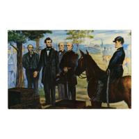 Image: Lincoln at Fort Monroe, Virginia, 1862