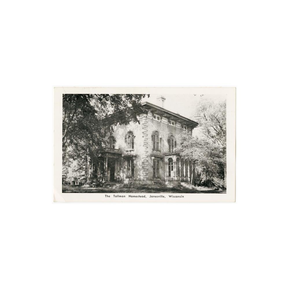 Image: The Tallman Homestead, Janesville, Wisconsin