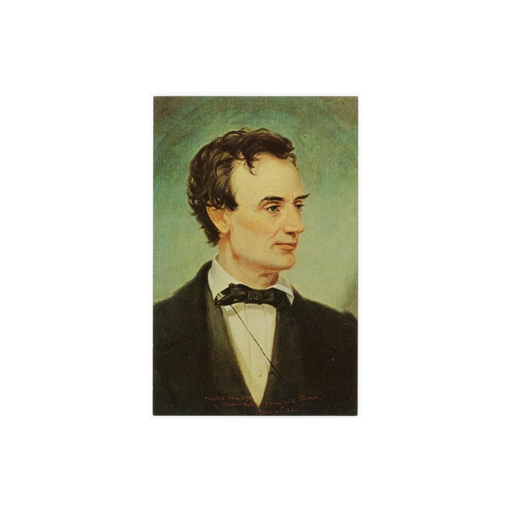Image: Abraham Lincoln by Thomas Hicks