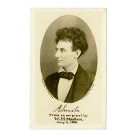 Image: A. Lincoln from an Original by W. H. Masters