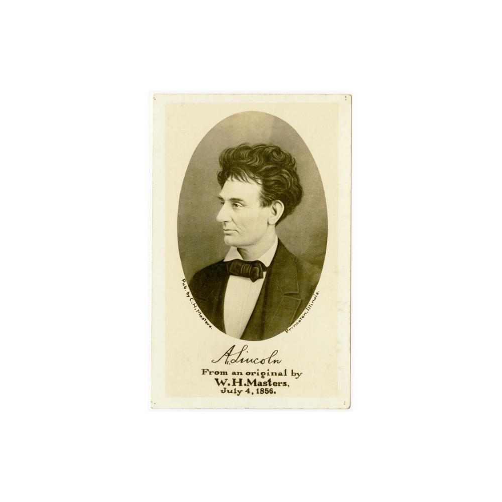 Image: A. Lincoln from an Original by W. H. Masters