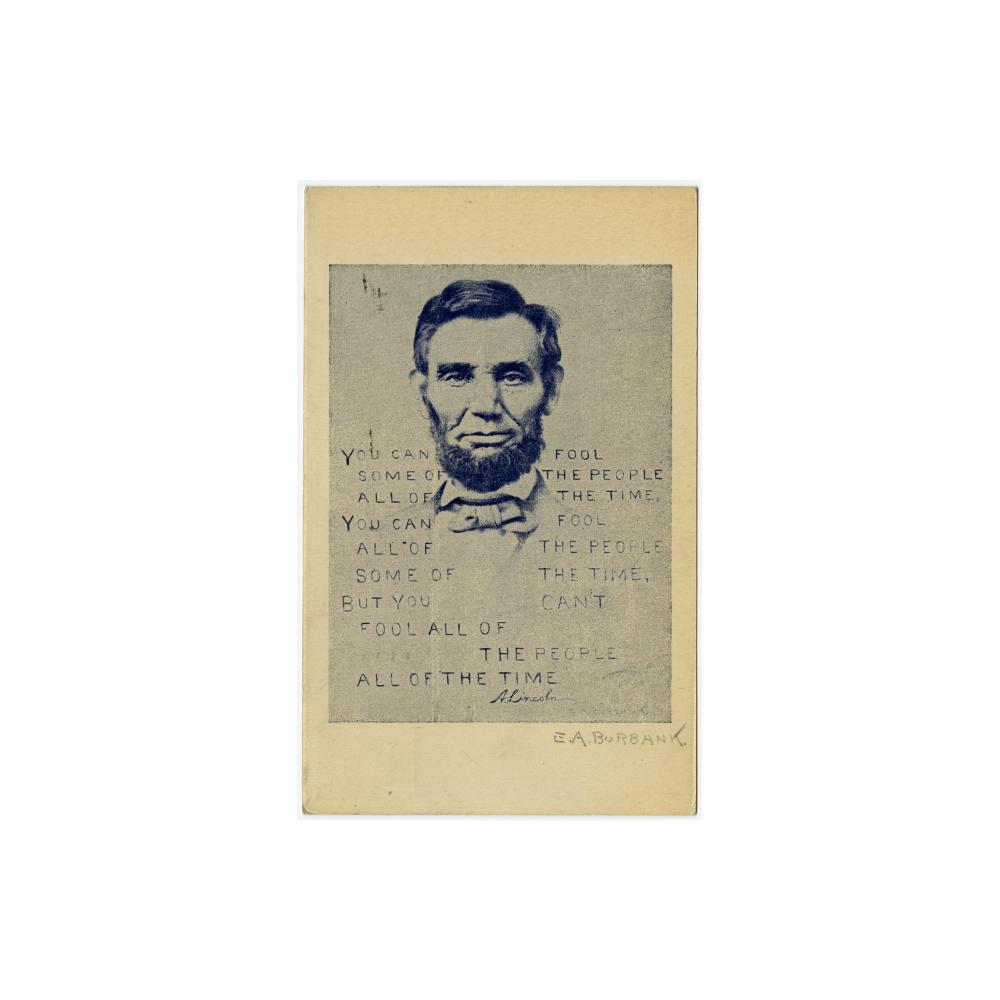 Image: You Can Fool Some of the People...