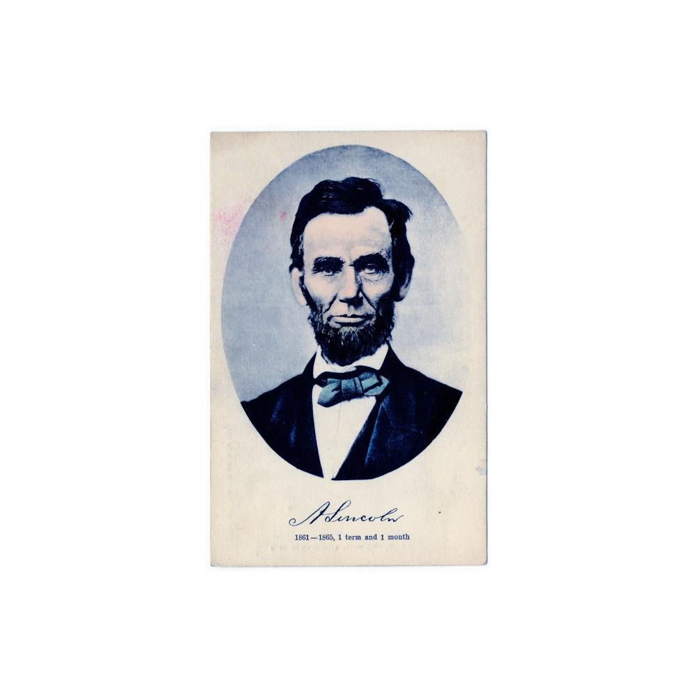 Image: A. Lincoln, 1861-1865, 1 Term and 1 Month
