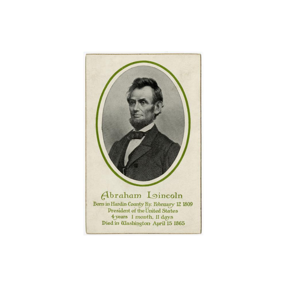 Image: Abraham Lincoln Memorial Post Card