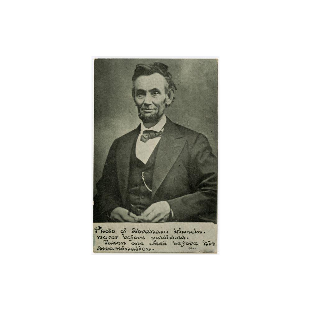 Image: Photo of Abraham Lincoln Never Before Published