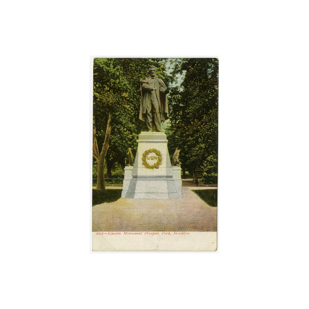 Image: Lincoln Monument Prospekt Park, Brooklyn