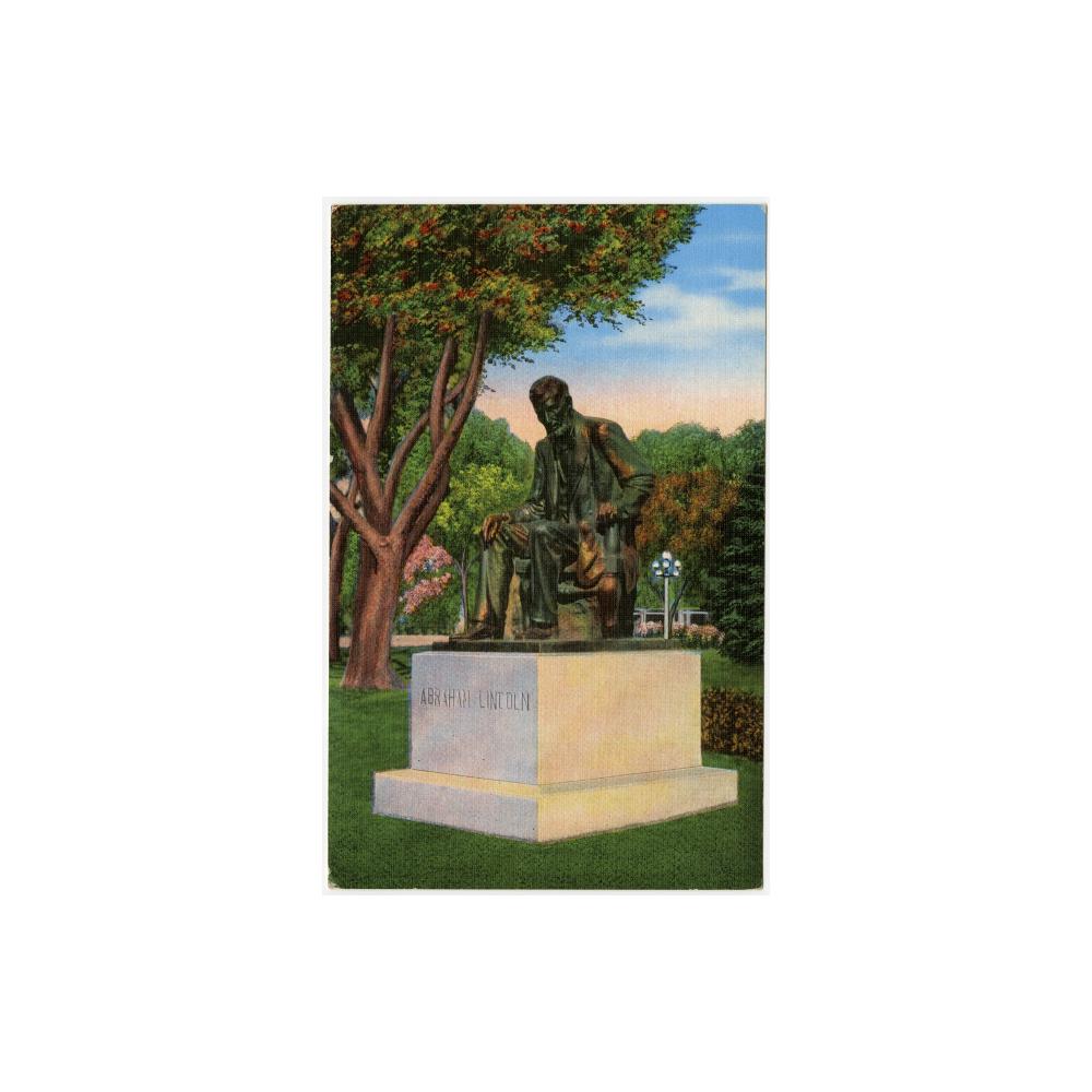 Image: Abraham Lincoln Statue on Capitol Grounds, Topeka, Kansas