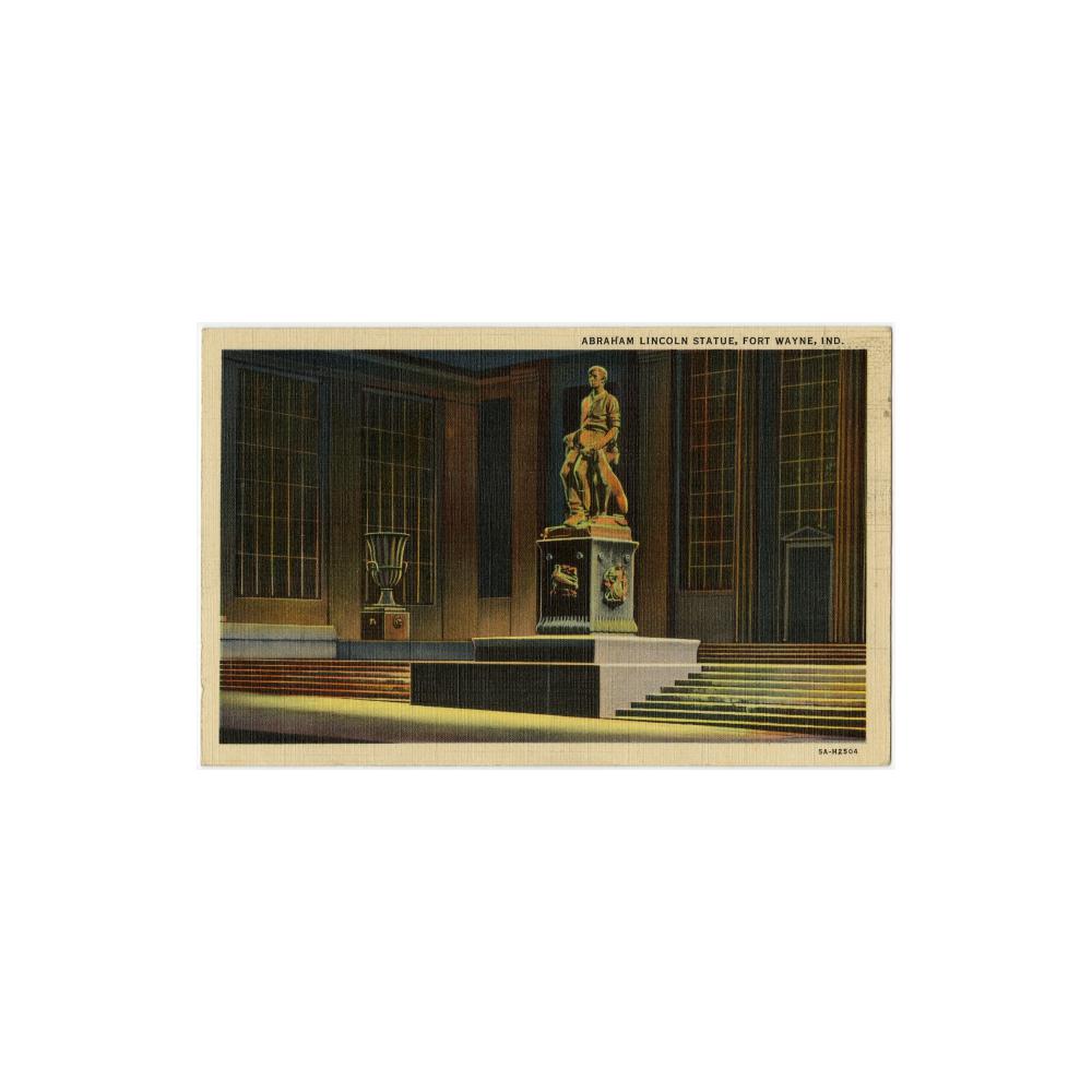 Image: Abraham Lincoln Statue, Fort Wayne, Ind.