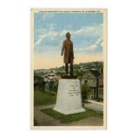 Image: Lincoln Monument on Lincoln Highway, Wilkinsburg, Pa.