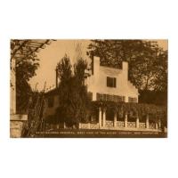 Image: Saint-Gaudens Memorial, West View of the House, Cornish, New Hampshire