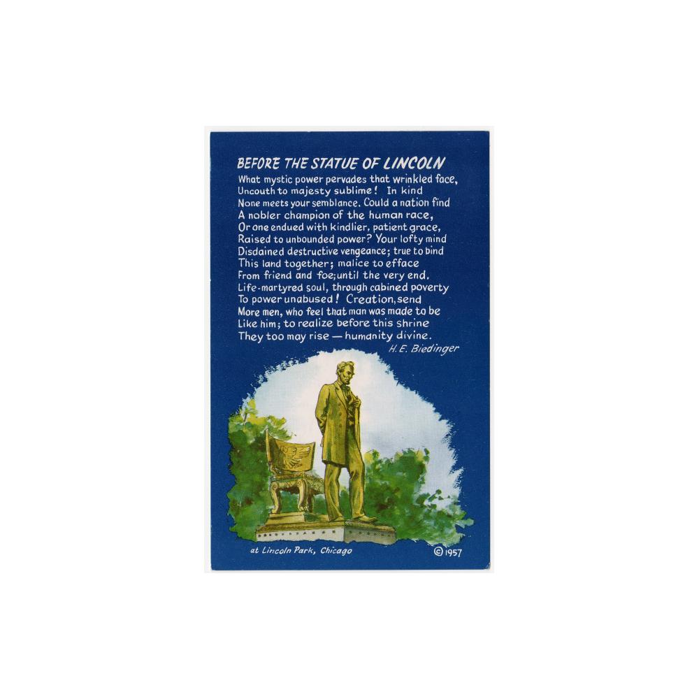 Image: Before the Statue of Lincoln