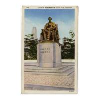 Image: Lincoln Monument in Grant Park, Chicago