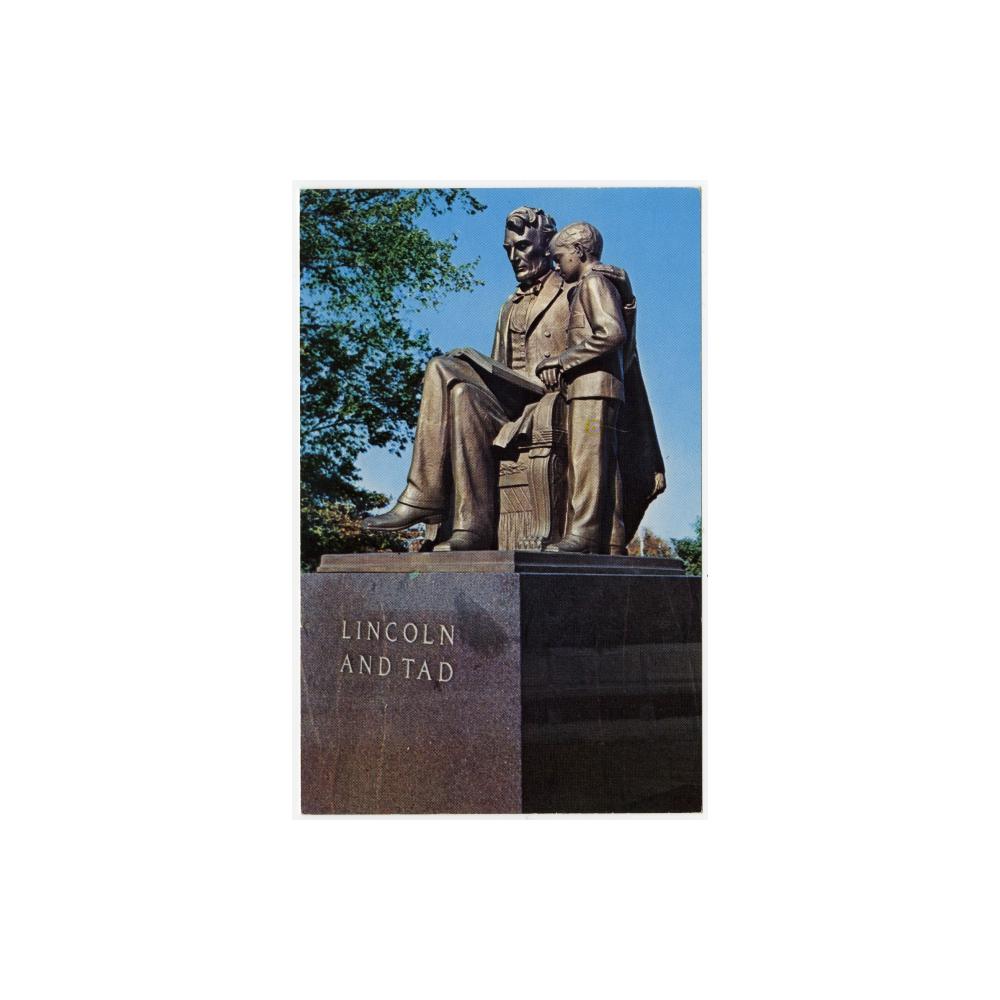 Image: Lincoln and Tad Statue