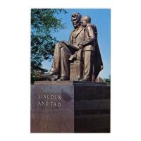Image: Lincoln and Tad Statue