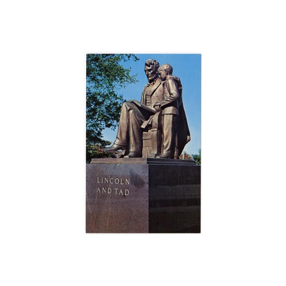 Image: Lincoln and Tad Statue