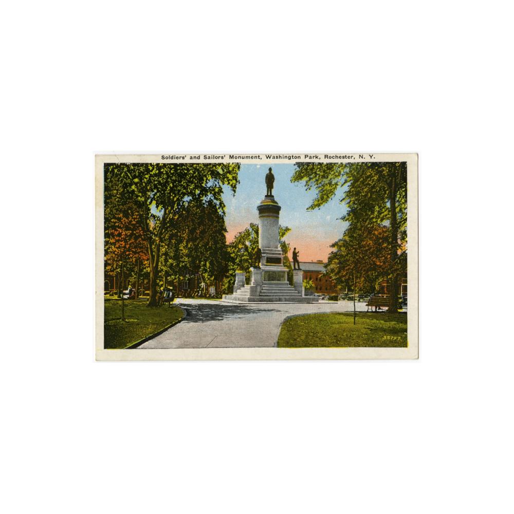 Image: Soldiers' and Sailors' Monument, Washington Park, Rochester, N. Y.