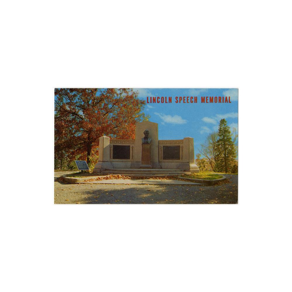 Image: Lincoln Speech Memorial