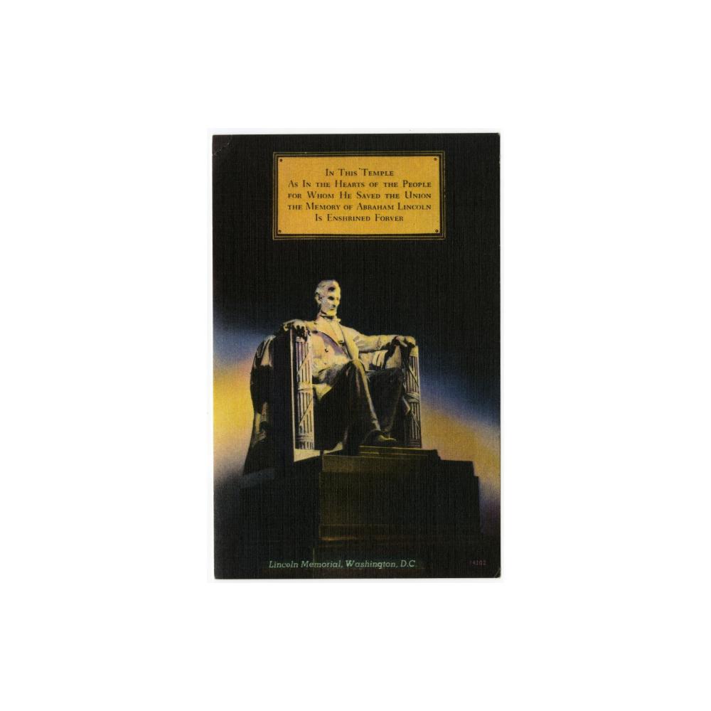 Image: Lincoln Memorial, Washington, D. C.