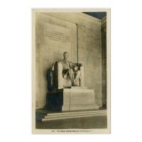 Image: The Statue, Lincoln Memorial, Washington, D. C.