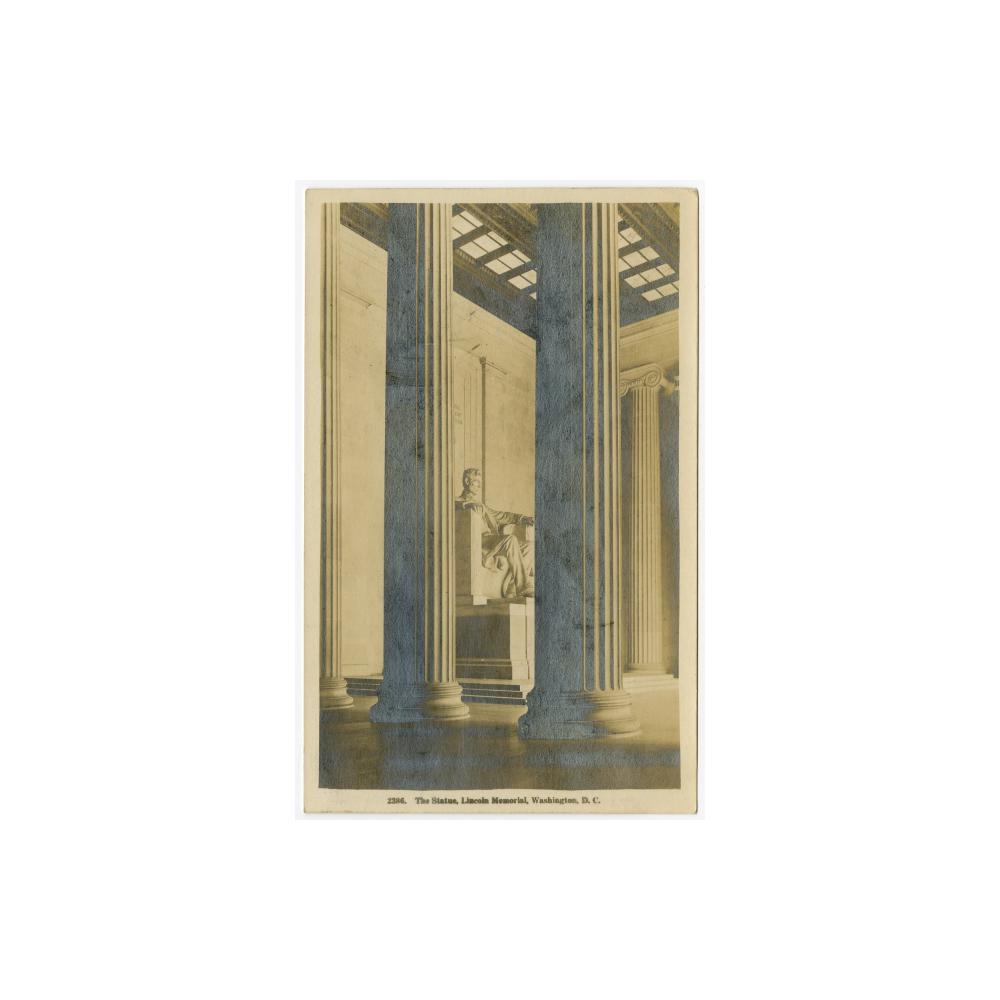 Image: The Statue, Lincoln Memorial, Washington, D. C.