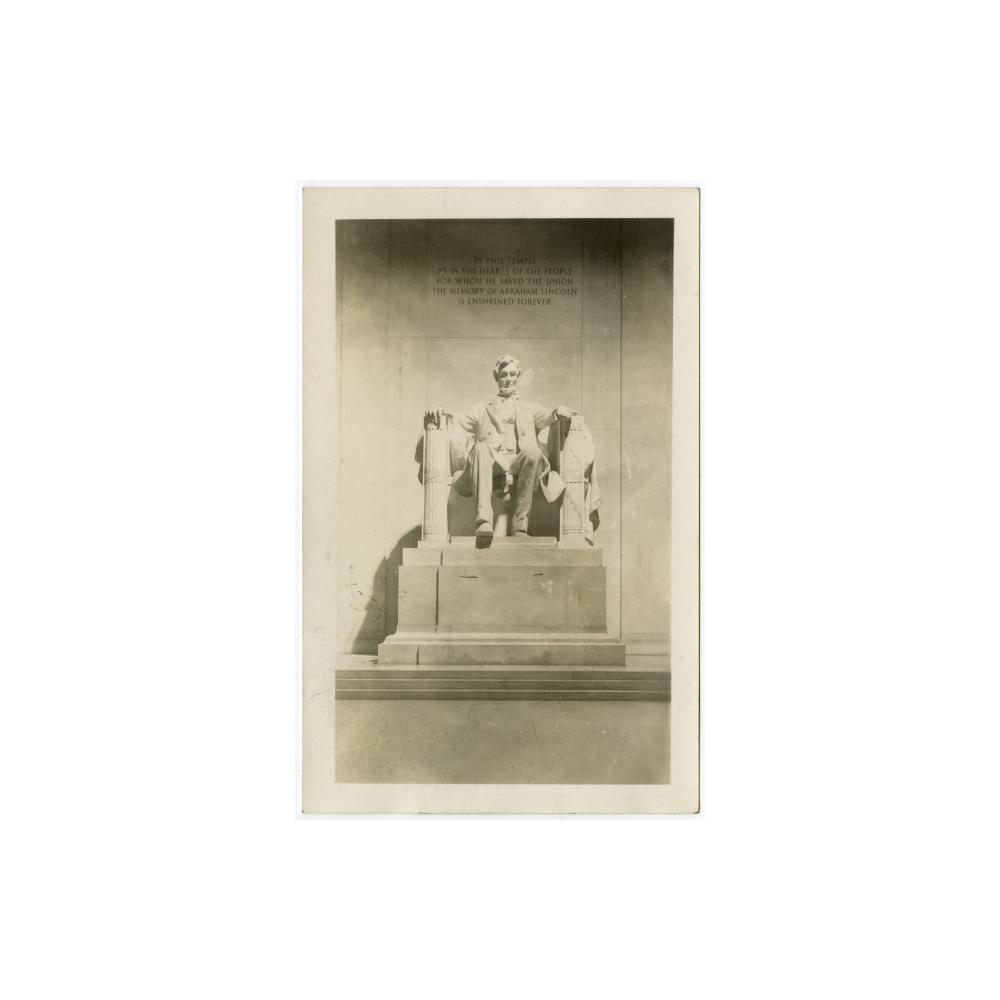 Image: Lincoln Memorial Statue, Washington, D. C.