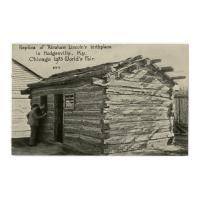 Image: Replica of Abraham Lincoln's Birthplace in Hodgenville, Ky.