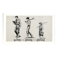 Image: The Walking Lincoln on the Lincoln Heritage Trail