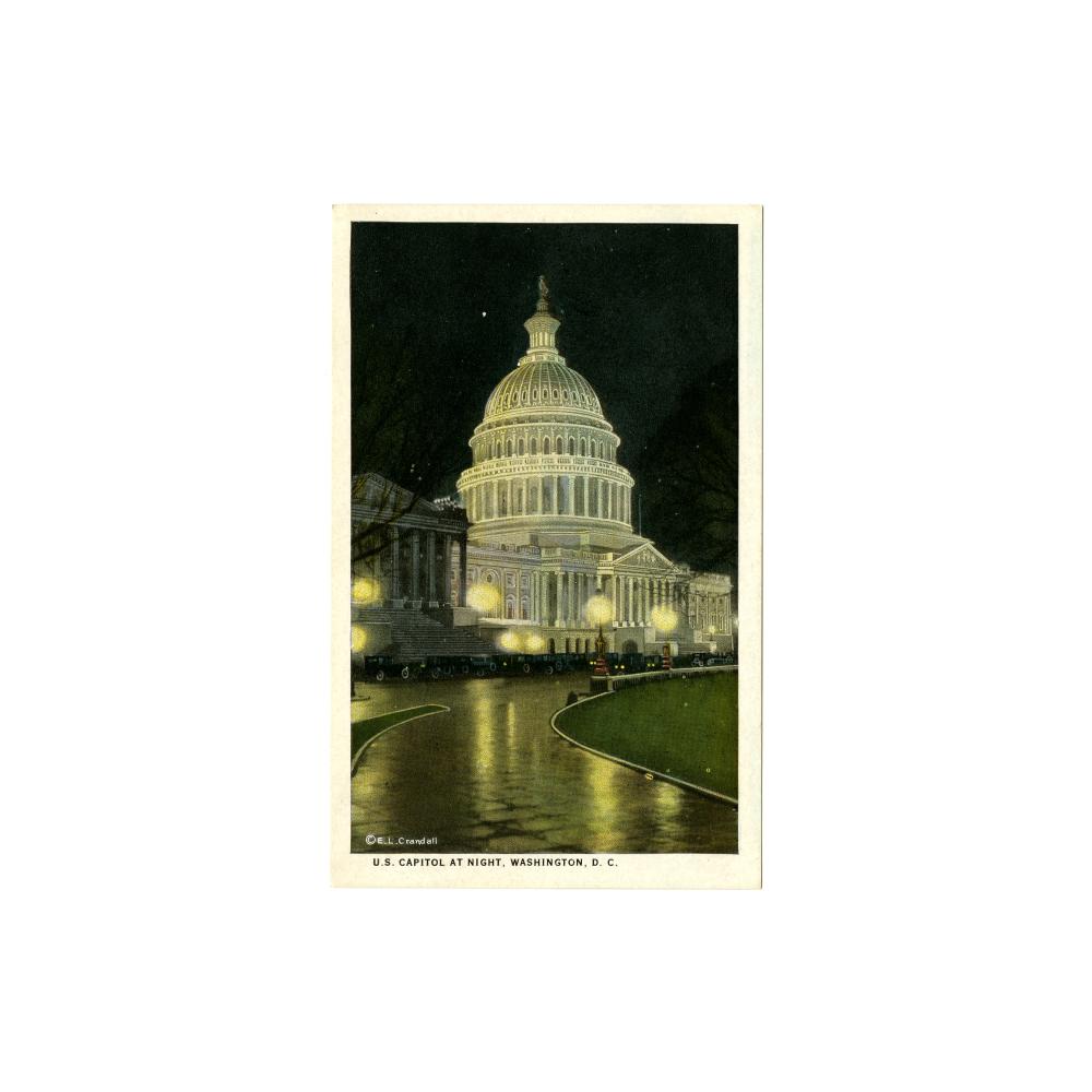 Image: U. S. Capitol at Night, Washington, D. C.