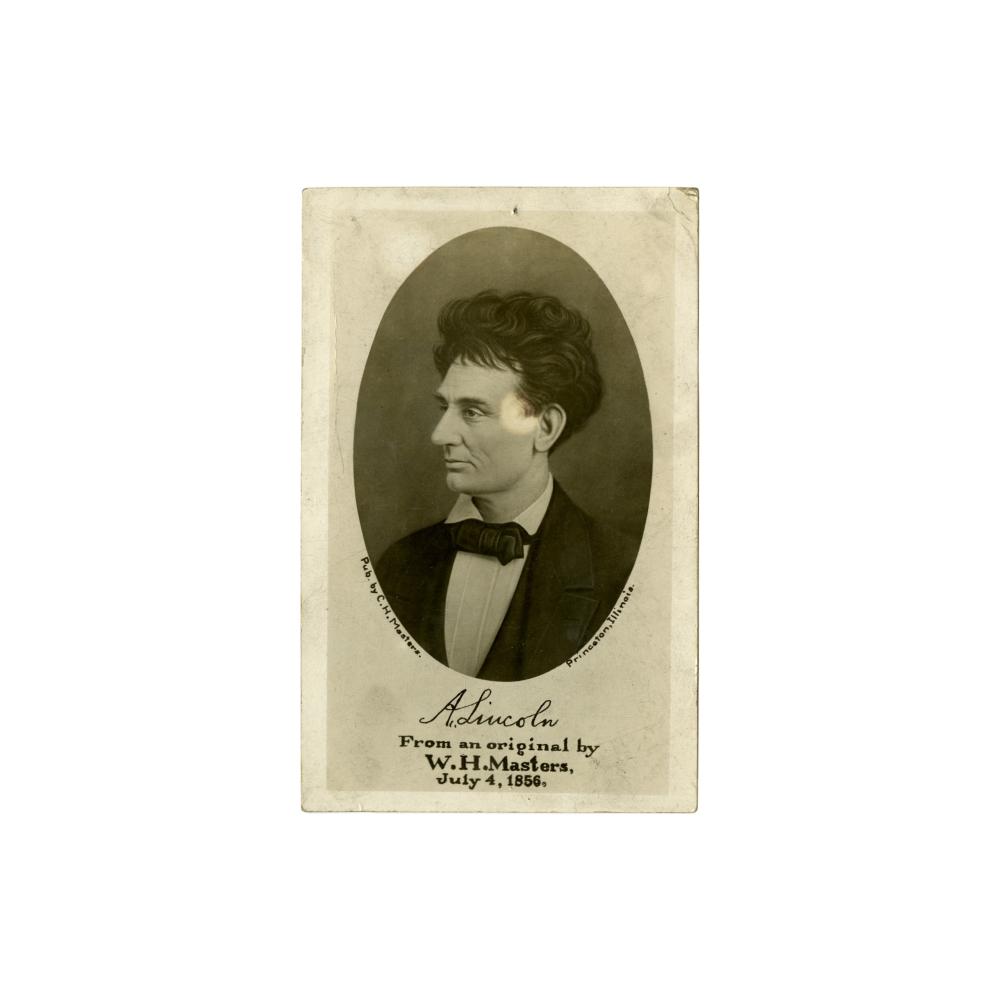 Image: A. Lincoln, from an Original by W. H. Masters, July 4, 1856