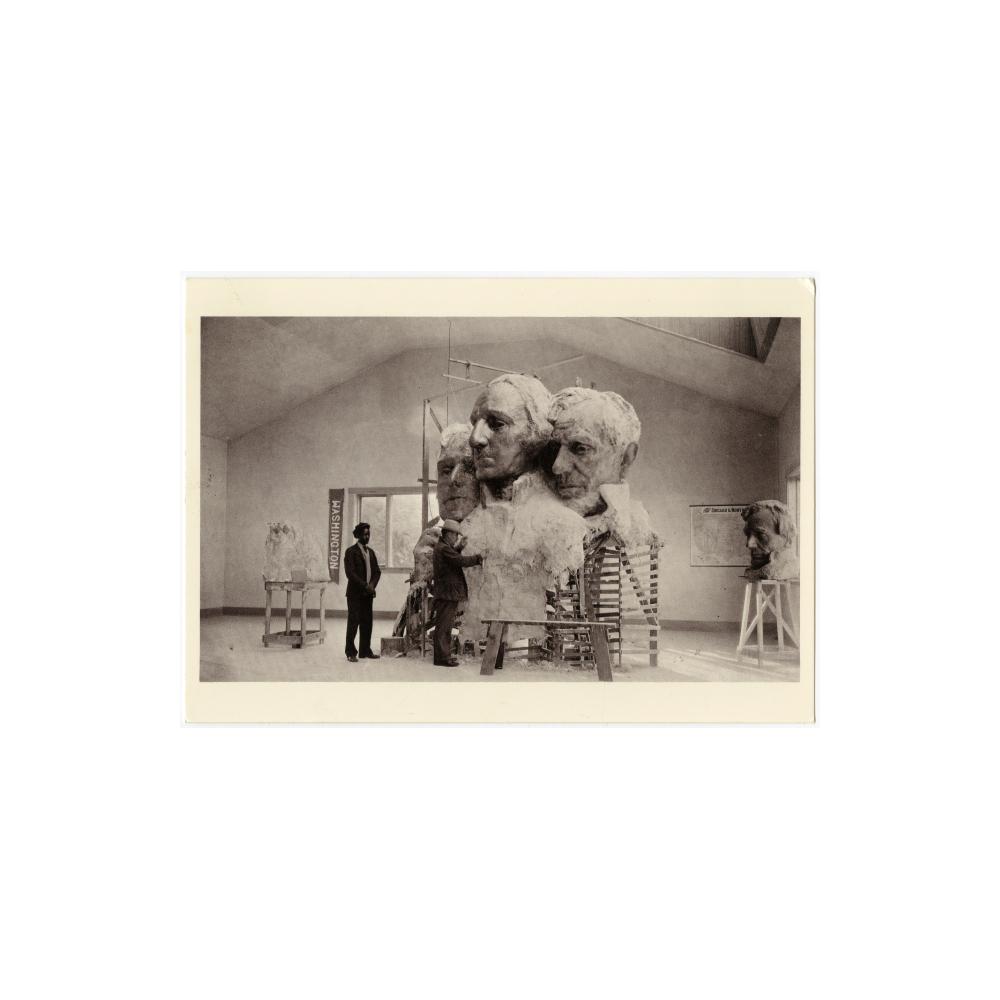 Image: Model of Mount Rushmore National Memorial