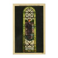 Image: Lincoln Art Window in the Polish National Church