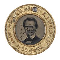 Image: Abraham Lincoln button