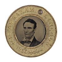 Image: Lincoln and Hamlin campaign button