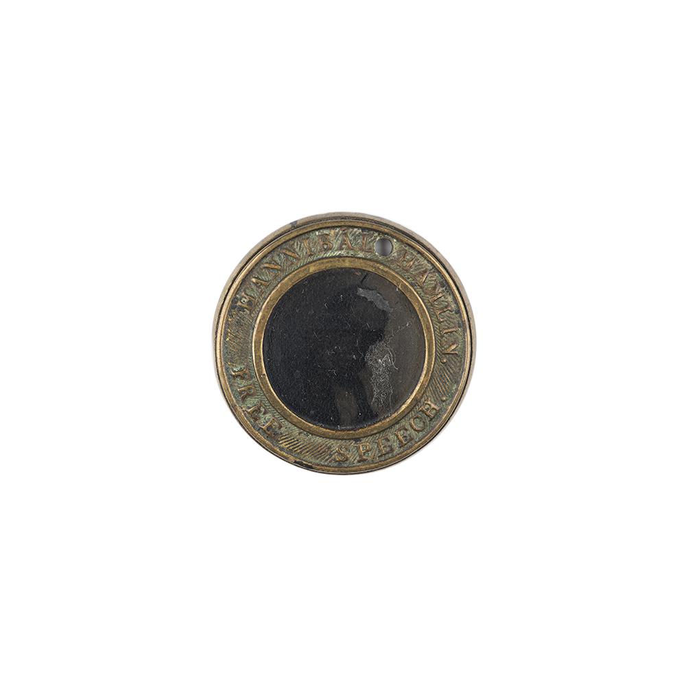 Image: Abraham Lincoln campaign button
