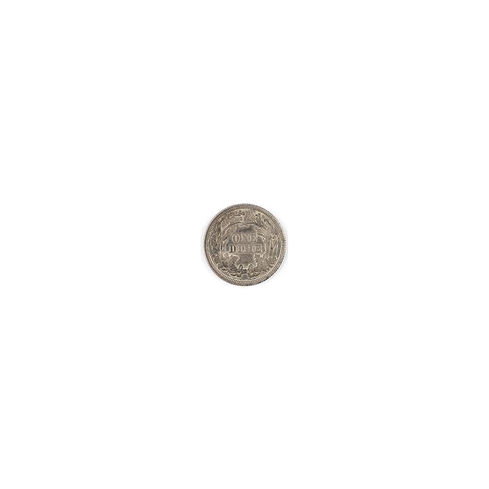 Image: 1861 Seated Liberty Dime