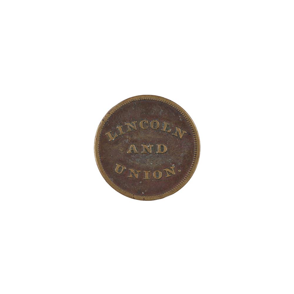 Image: 1864 Lincoln and Union Patriotic Token