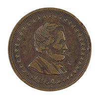 Image: 1864 Lincoln and Union Patriotic Token