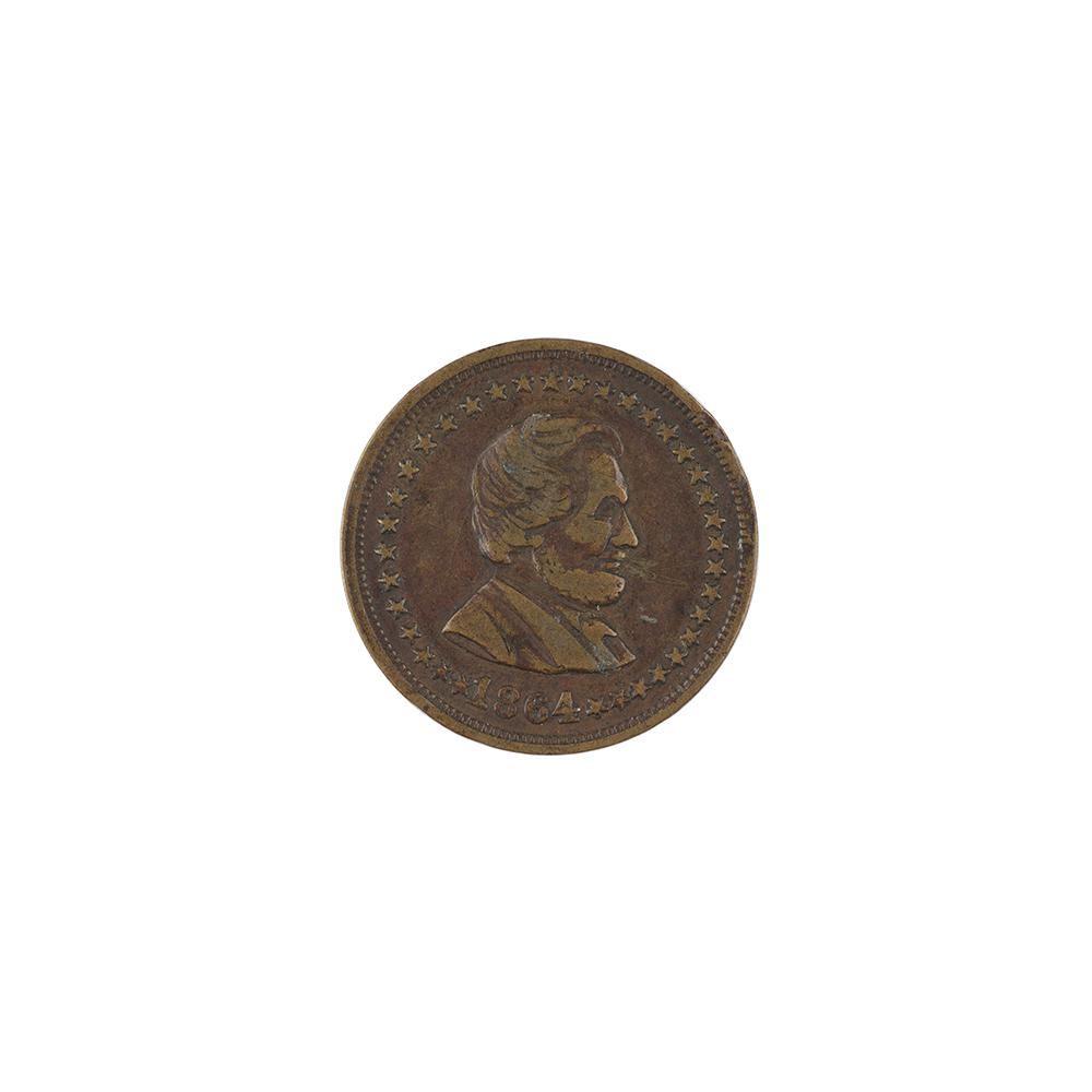 Image: 1864 Lincoln and Union Patriotic Token