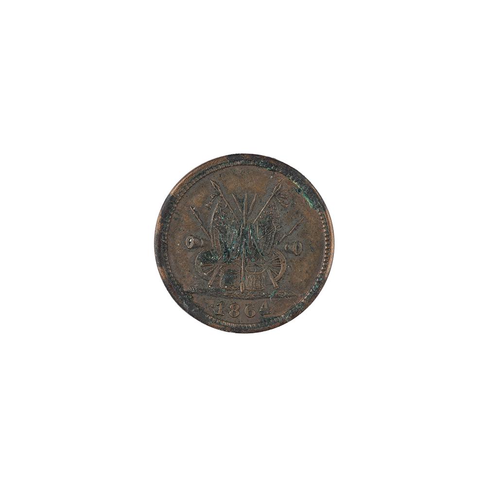 Image: 1864 Abraham Lincoln Patriotic Token