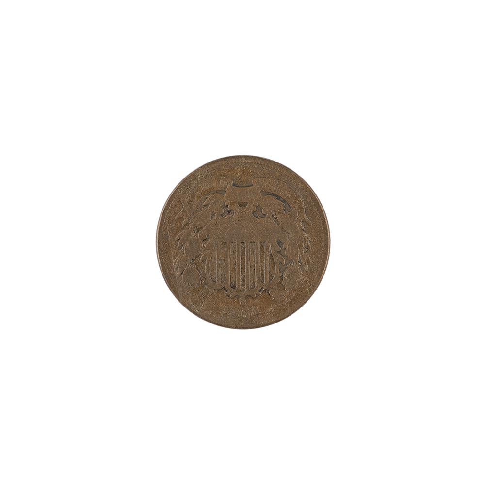 Image: 1864 Two-cent Piece